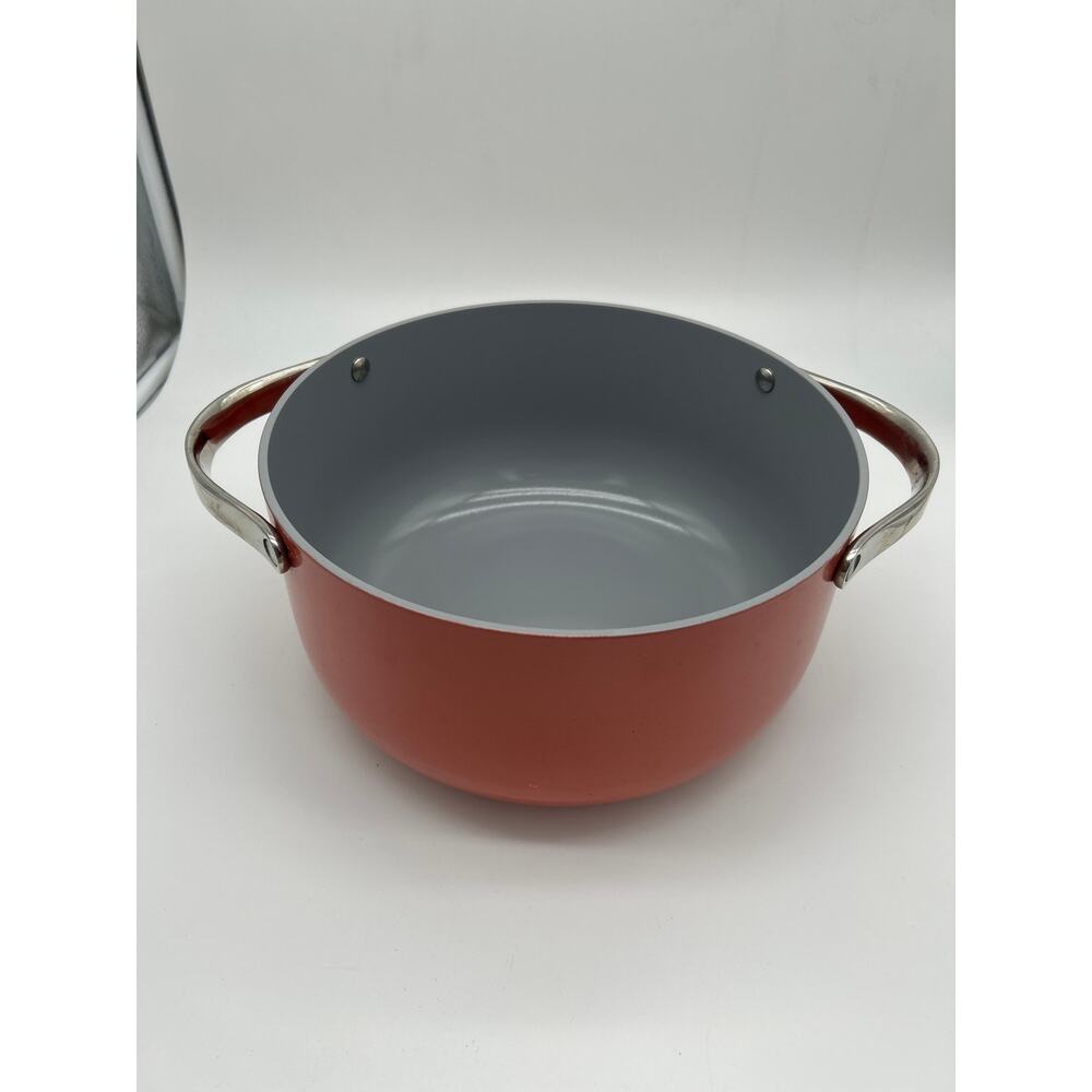 Caraway 6.5 Qt Ceramic Nonstick Dutch Oven Pot ~10” Perracotta w/ Handles